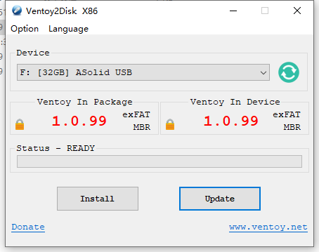 Ventoy多合一启动盘制作工具神器 - 将多个系统 Win/PE/Linux 镜像装在1个U盘里